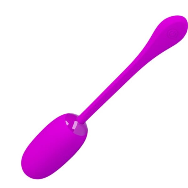 PRETTY LOVE - JULIUS HUEVO VIBRADOR IMPERMEBLE  RECARGABLE MORADO - Imagen 4