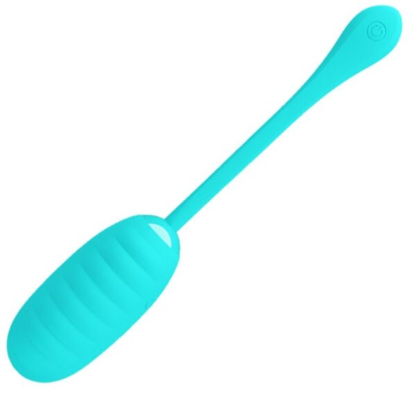 PRETTY LOVE - KIRK HUEVO VIBRADOR RECARGABLE VERDE CLARO - Imagen 2