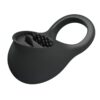 PRETTY LOVE - ANILLO VIBRADOR PARA PENE CON LENGUA NEGRO - Imagen 4