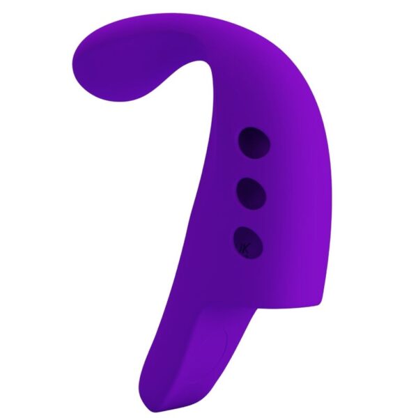 PRETTY LOVE - GORGON VIBRADOR DE DEDO RECARGABLE MORADO - Imagen 4