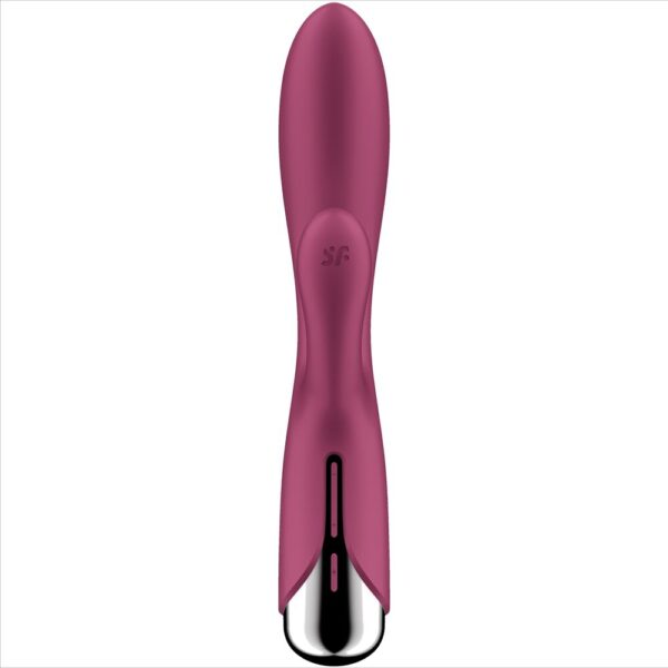 SATISFYER - SPINNING RABBIT 1 ESTIMULACION CLITORIS Y PUNTO G ROJO - Imagen 2
