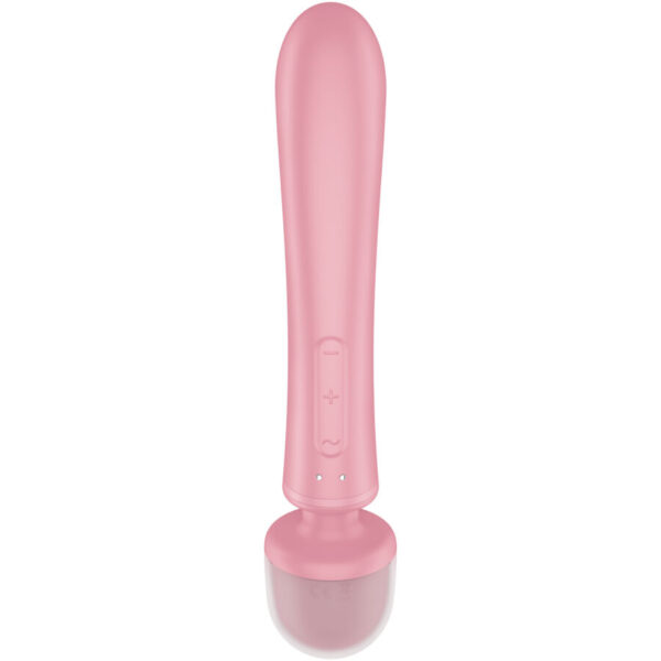 SATISFYER - TRIPLE LOVER MASAJEADOR VIBRADOR RABBIT ROSA - Imagen 5