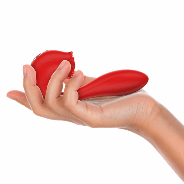 MIA - SELENA ESTIMULADOR VIBRATING + TAPPING ROJO - Imagen 4