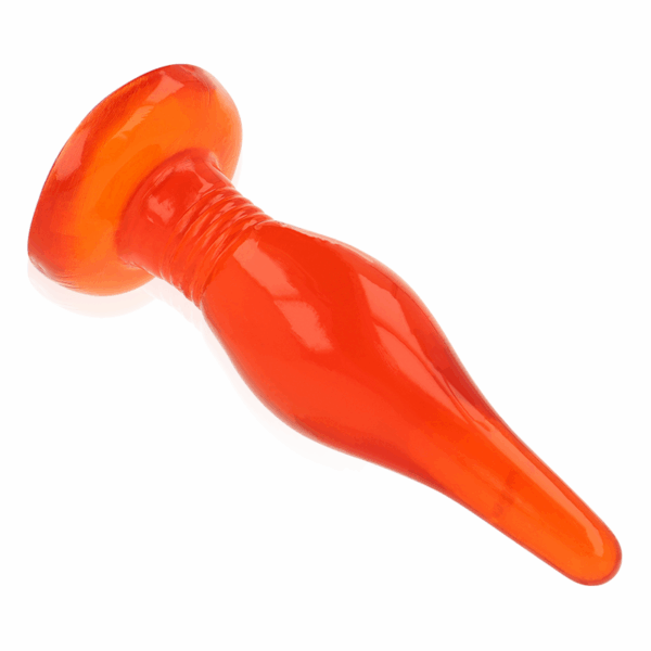BAILE - PLUG ANAL TACTO SUAVE ROJO 14.2 CM - Imagen 2