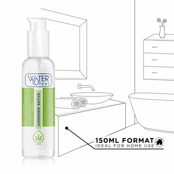 WATERFEEL - LUBRICANTE CANNABIS 150 ML - Imagen 5