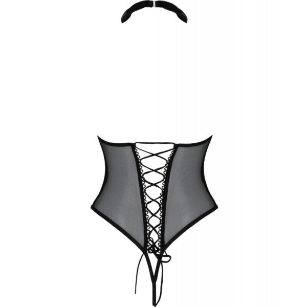 PASSION - TRISHA BODY ABIERTO NEGRO S/M - Imagen 4