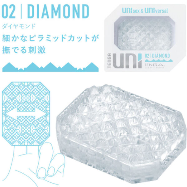 TENGA - UNI VARIETY MASTURBADOR DEDAL PACK 4 UDS - Imagen 3