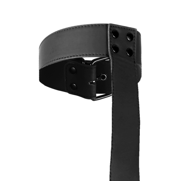 FETISH SUBMISSIVE BONDAGE - CONJUNTO DE SUJECIÓN PARA EL CUERPO DE CUELLO Y MUÑEQUERAS - Imagen 5