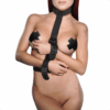 FETISH SUBMISSIVE BONDAGE - CONJUNTO DE SUJECIÓN PARA EL CUERPO DE CUELLO Y MUÑEQUERAS - Imagen 2
