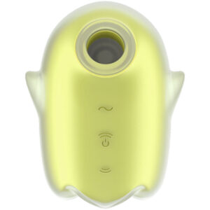 SATISFYER - GLOWING GHOST AIR PULSE  VIBRADOR AMARILLO