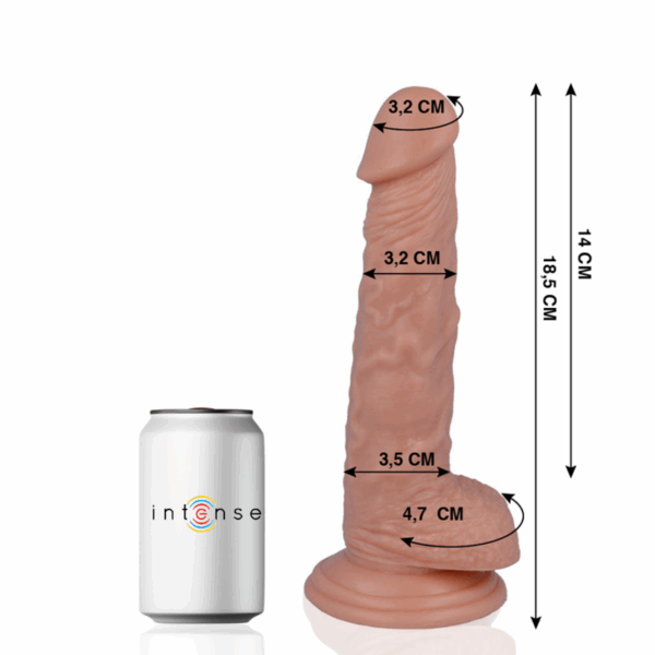 MR INTENSE - 13 PENE REALÍSTICO 18.5 CM -O- 3.2 CM - Imagen 2