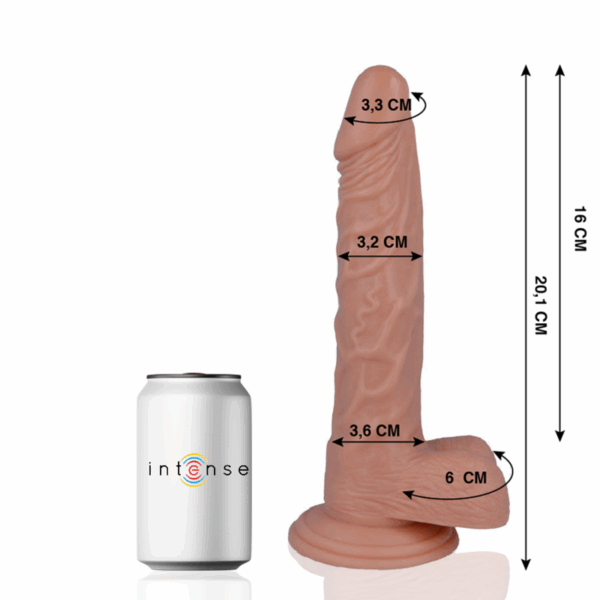 MR INTENSE - 21 PENE REALÍSTICO 20.1 CM -O- 3.2 CM - Imagen 2