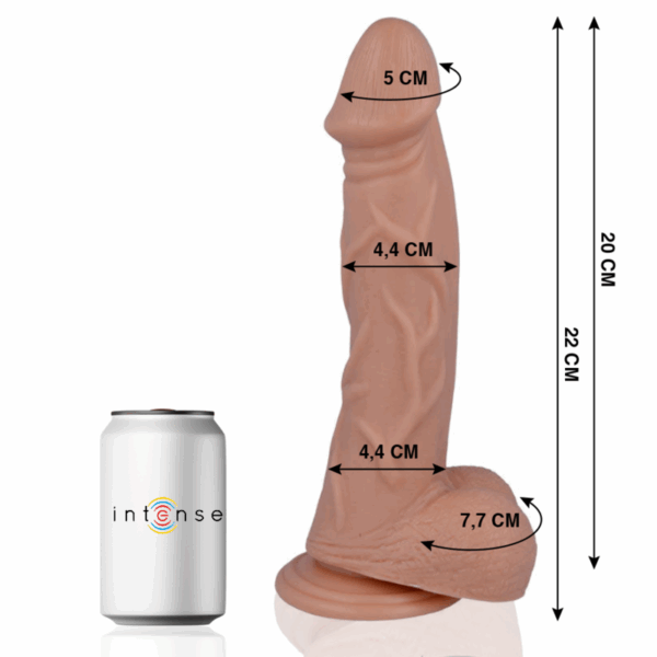 MR INTENSE - 26 PENE REALÍSTICO 22 CM -O- 4.4 CM - Imagen 2