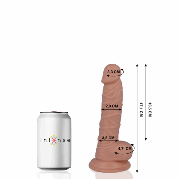 MR INTENSE - 7 PENE REALÍSTICO 17.1 CM -O- 2.9 CM - Imagen 2