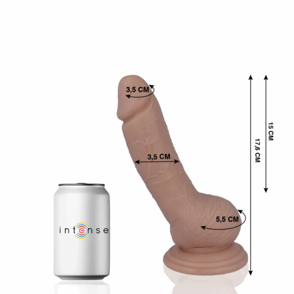 MR INTENSE - 8 PENE REALÍSTICO 17.6 CM -O- 3.5 CM - Imagen 2