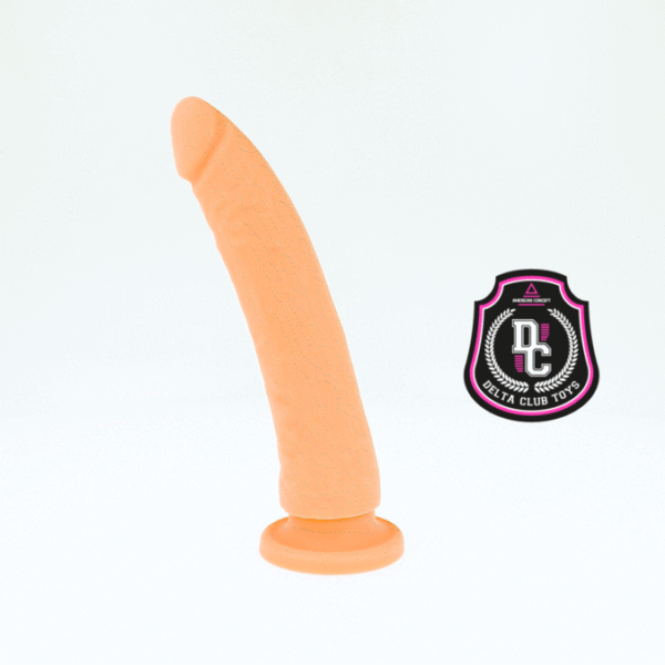 DELTA CLUB - DILDO REALISTA NATURAL SILICONA MEDICA 17 CM -O- 3 CM - Imagen 3