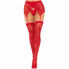 LEG AVENUE - MEDIAS ENCAJE  LIGUERO ROJO - Imagen 4