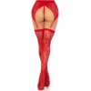 LEG AVENUE - MEDIAS ENCAJE  LIGUERO ROJO - Imagen 2