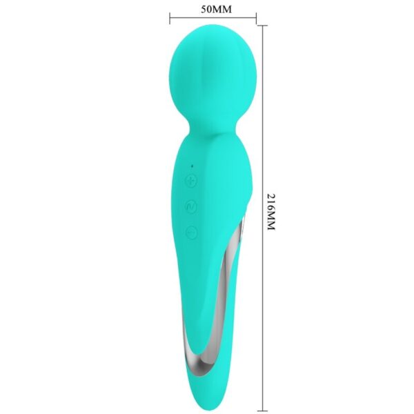 PRETTY LOVE - WALTER VIBRADOR WAND VERDE AGUA - Imagen 5
