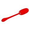 PRETTY LOVE - JULIUS HUEVO VIBRADOR IMPERMEBLE  RECARGABLE ROJO - Imagen 5