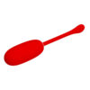PRETTY LOVE - JULIUS HUEVO VIBRADOR IMPERMEBLE  RECARGABLE ROJO - Imagen 4