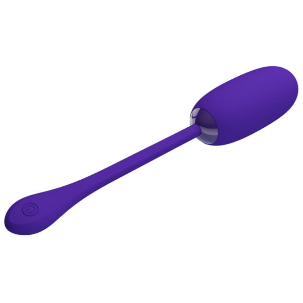 PRETTY LOVE - JULIUS HUEVO VIBRADOR IMPERMEBLE  RECARGABLE LILA - Imagen 2