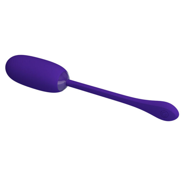PRETTY LOVE - JULIUS HUEVO VIBRADOR IMPERMEBLE  RECARGABLE LILA - Imagen 4