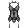 LIVCO CORSETTI FASHION - GIELLANDRA FOR THE SENSES COLLECTION CORSET + PANTY NEGRO - Imagen 3