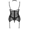 LIVCO CORSETTI FASHION - GIELLANDRA FOR THE SENSES COLLECTION CORSET + PANTY NEGRO - Imagen 4