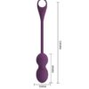 PRETTY LOVE - ELVIRA KEGEL BALLS APP CONTROL REMOTO MORADO - Imagen 4
