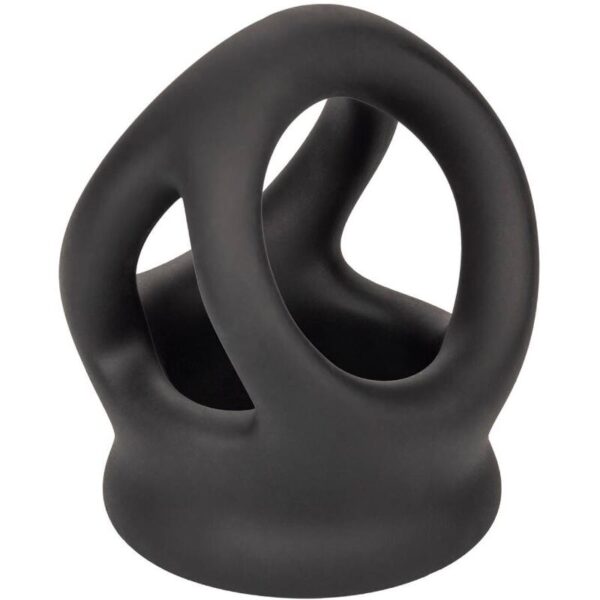 CALEXOTICS - ALPHA ANILLO DE JAULA DOBLE NEGRO - Imagen 3