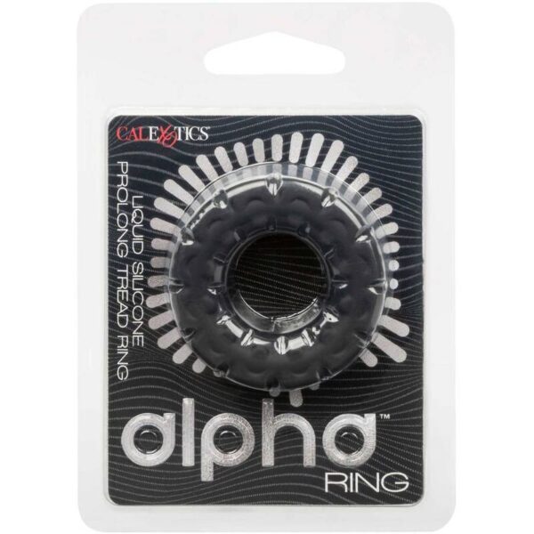 CALEXOTICS - ALPHA ANILLO PROLONG BANDA DE RODADURA NEGRO - Imagen 2