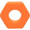 CALEXOTICS - ALPHA ANILLO PROLONG SEXGONO NARANJA - Imagen 3