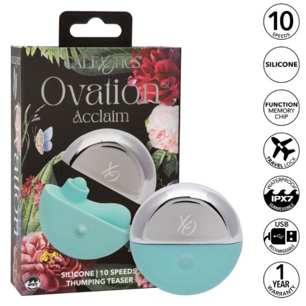 CALEXOTICS - OVATION ACCLAIM ESTIMULADOR VERDE AGUA - Imagen 2