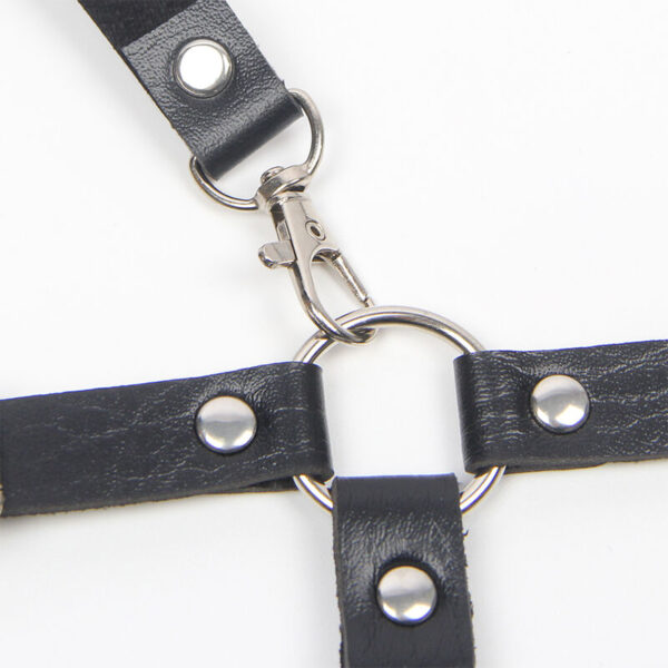 SUBBLIME - ARNÉS CON TIRANTAS DETALLE CADENAS TALLA ÚNICA - Imagen 5