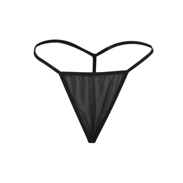 SUBBLIME - BABYDOLL TELA DE TUL DETALLE ENCAJE Y FLOR NEGRO S/M - Imagen 4