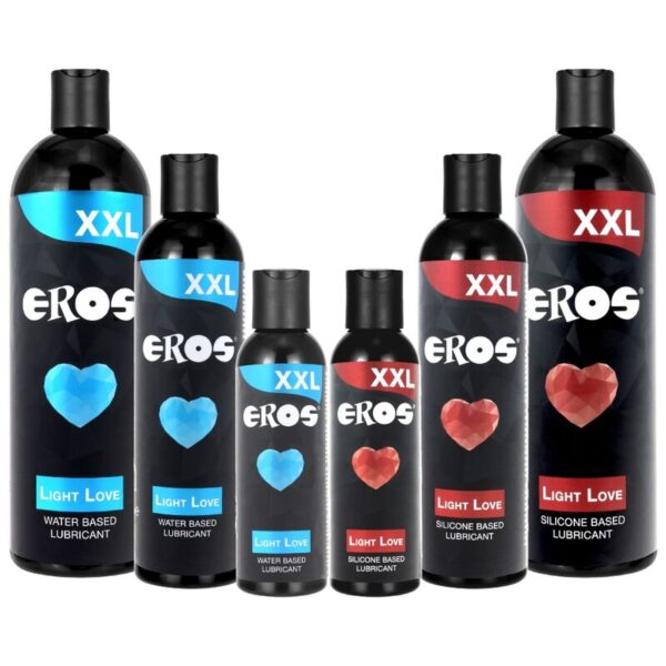 EROS - XXL LIGHT LOVE BASE DE AGUA 600 ML - Imagen 3