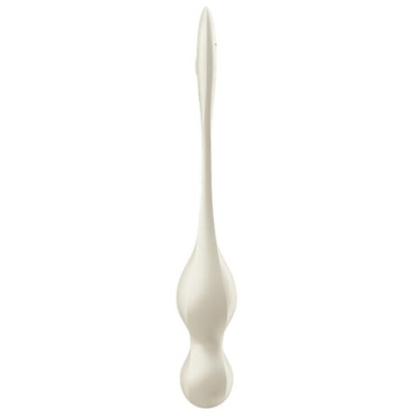 SATISFYER - LOVE BIRDS BOLAS KEGEL VIBRADORAS BLANCO - Imagen 4