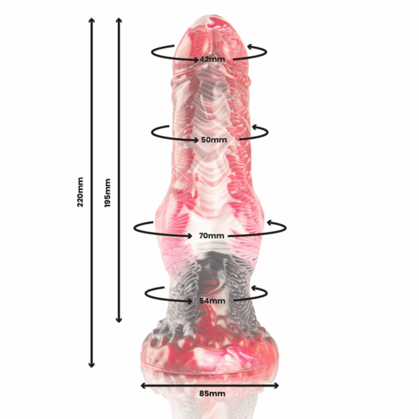 EPIC - HELIOS DILDO CON TESTÍCULOS CALOR Y ÉXTASIS - Imagen 2