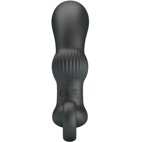PRETTY LOVE - CAYLA MASAJEADOR VIBRADOR ANAL NEGRO - Imagen 3