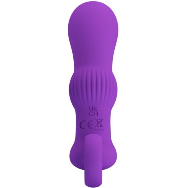 PRETTY LOVE - CAYLA MASAJEADOR VIBRADOR ANAL LILA - Imagen 3