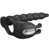 PRETTY LOVE - BLACKNEY ANILLO PENE CON PLUG VIBRADOR NEGRO - Imagen 2