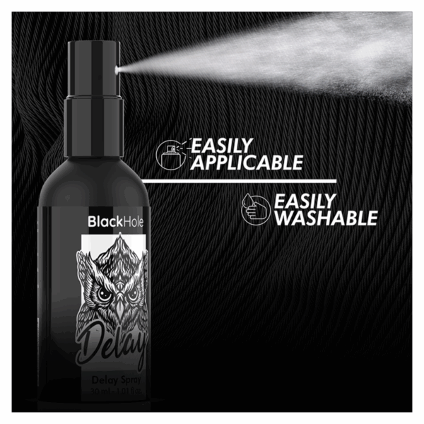 BLACK HOLE - SPRAY RETARDANTE STUDY FORTE 30 ML - Imagen 3