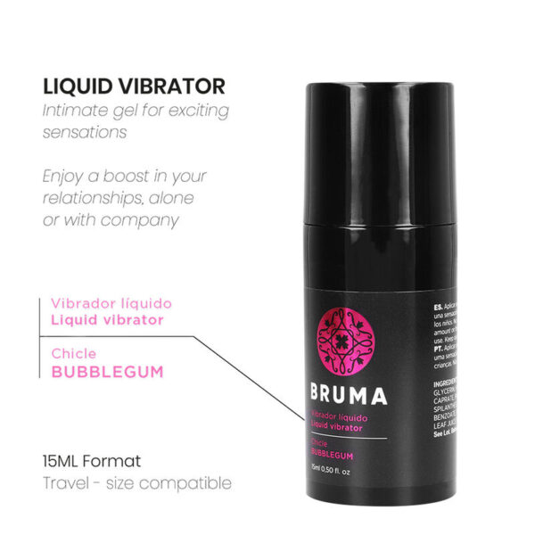 BRUMA - VIBRADOR LÍQUIDO CHICLE - Imagen 2