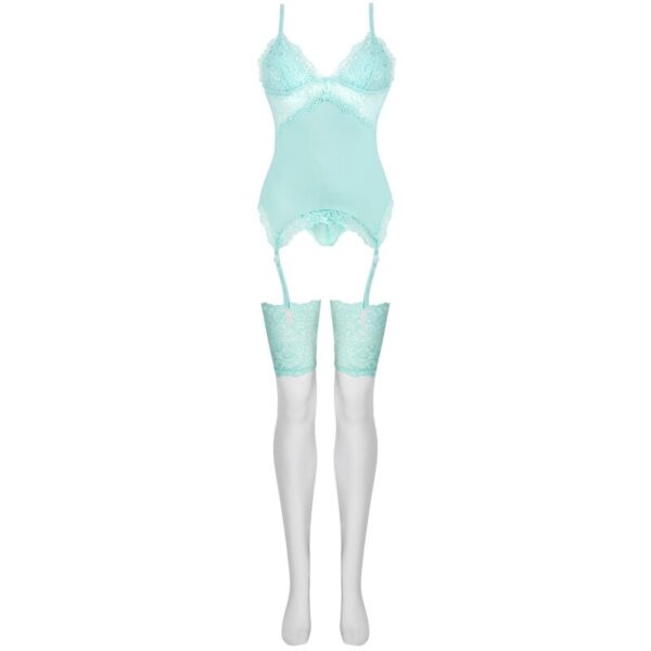 LIVCO CORSETTI FASHION - PERSINNE MIT EMPORIO SET CORSET + PANTY + MEDIAS - Imagen 3