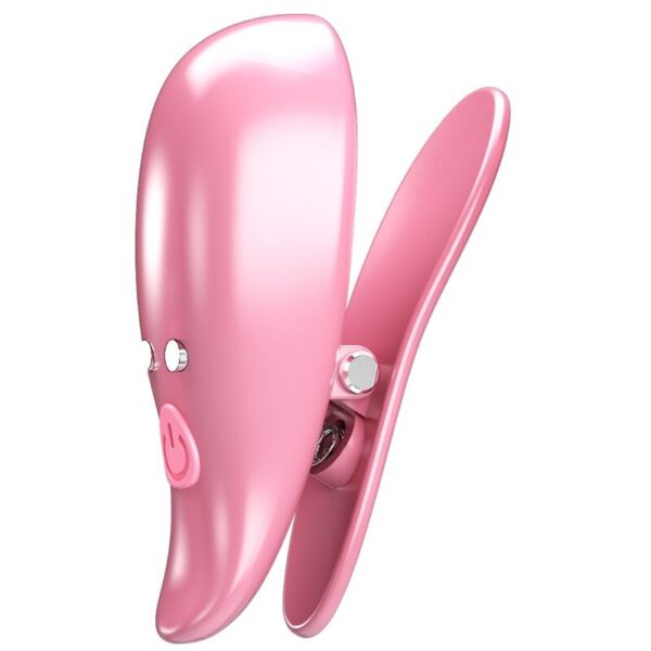 PRETTY LOVE - LEAF PINZAS VIBRATORIAS PARA PEZONES ROSA - Imagen 2