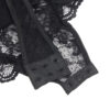 SUBBLIME - TEDDY CON LIGA DETALLE ENCAJES Y TIRAS NEGRO S/M - Imagen 5