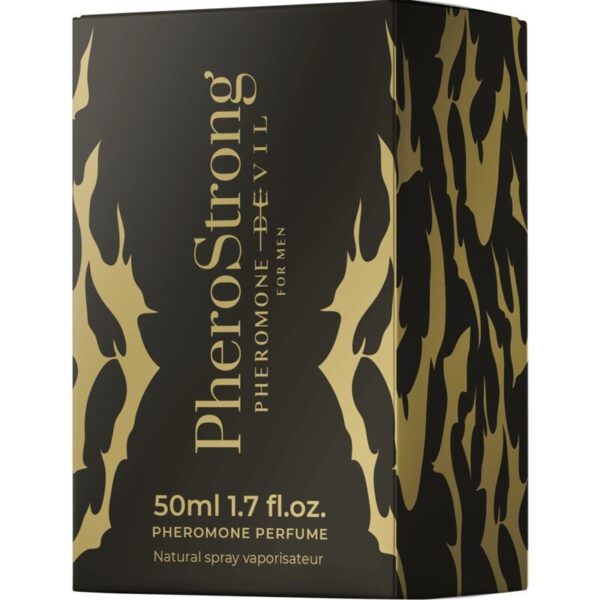 PHEROSTRONG - PERFUME CON FEROMONAS DEVIL PARA HOMBRE 50 ML - Imagen 3