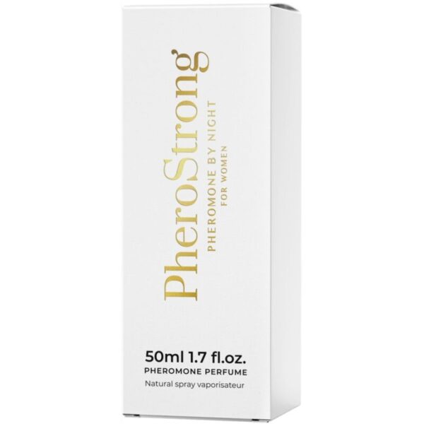 PHEROSTRONG - PERFUME CON FEROMONAS BY NIGHT PARA MUJER 50 ML - Imagen 3