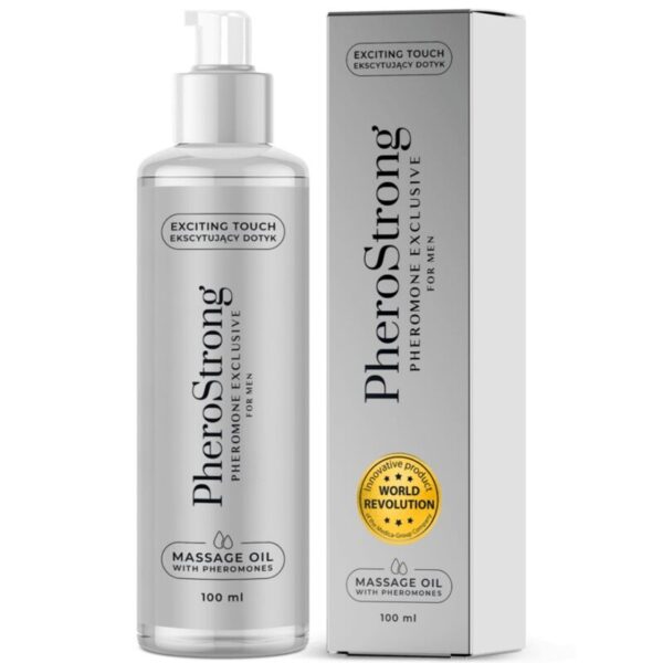 PHEROSTRONG - ACEITE DE MASAJE EXCLUSIVE PARA HOMBRE 100 ML